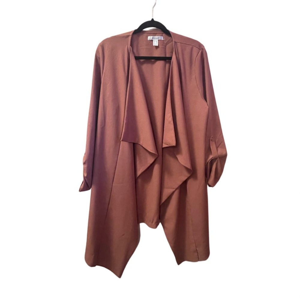 Dusty Pink Blazer with 3/4 Sleeves